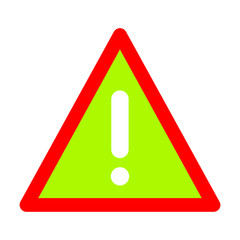 warning triangle sign