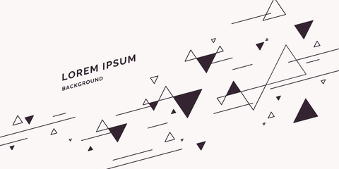 Modern abstract geometric background, vector template for the presentation