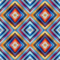 Vector ethnic tribal pattern. Seamless art image.