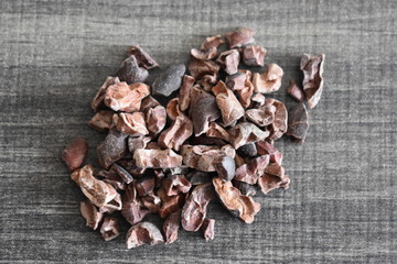 Cocoa Nibs - can be used as a background