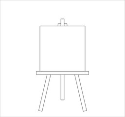 canvas for painting. Illustrator for web and mobile design.