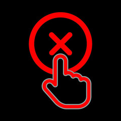 Fototapeta premium thumb up and down