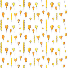 pattern balloons design abstraactions for pritning
