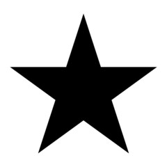 Obraz premium silver star on black