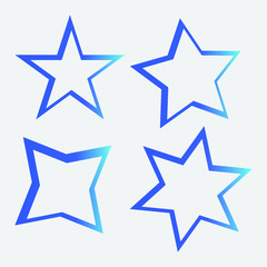 set of star icons