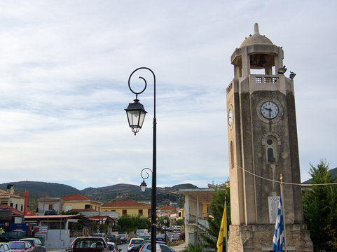 Greece Crete island Archanes townscape