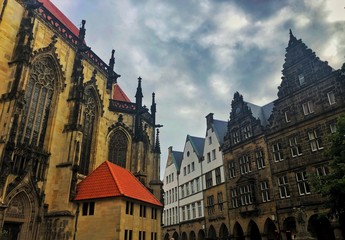 The grand Cathedral of Munster Germany
