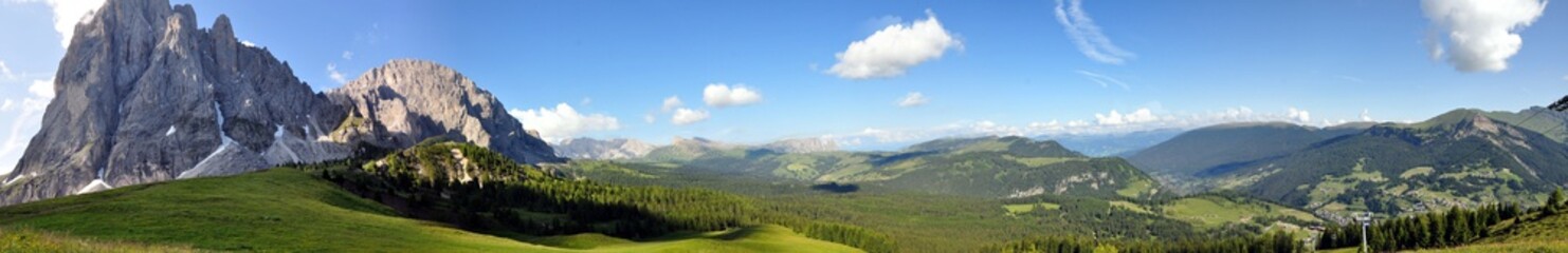 Unterwegs am Langkofel