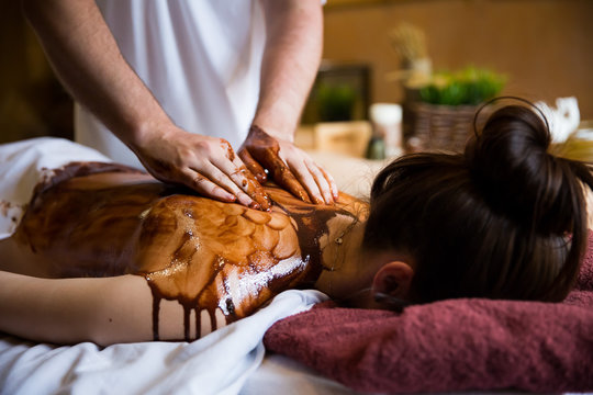 chocolate spa procedure for girls chocolate massage back massage