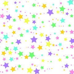 Beautiful Confetti Hearts Falling on Background. Invitation Template Background Design, Greeting Card, Poster. Valentine Day. Vector illustration