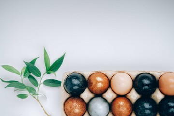 Trendy Easter flatlay.