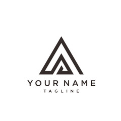 Initial letter A logo vector design template. Creative Modern A G Letters icon vector Illustration.