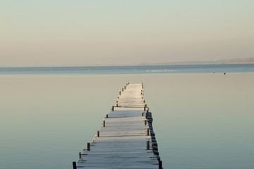 Obraz premium pier in the sea