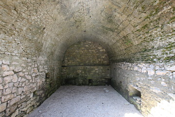 tunnel in the cave