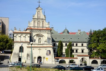 Church of St. Joseph in Lublin. Poland.