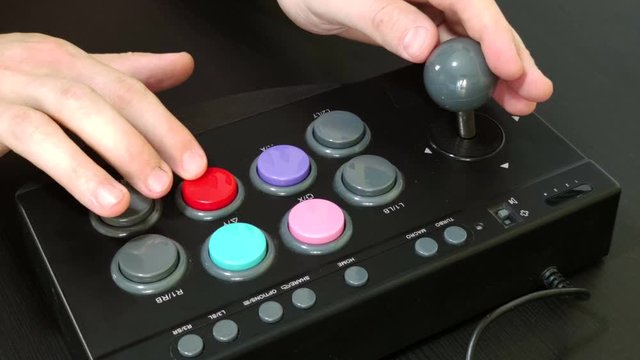 speed time lapse arcade pad motion