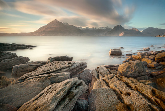 Cuillin Hills From Elgol Beach, Isle Of Skye