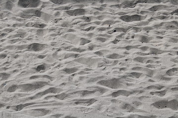 sand texture background with foot print