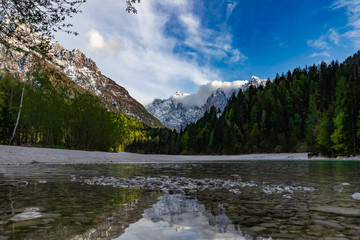 Triglav National Park Landscape in Slovenia