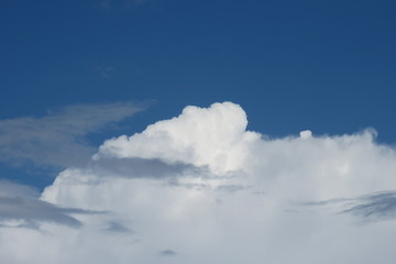 Cloud and sky during COVID-19 pandemic in South Tangerang, Banten, Indonesia
