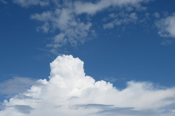 Cloud and sky during COVID-19 pandemic in South Tangerang, Banten, Indonesia