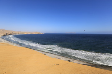 Obraz premium The splendid natural reserve of Paracas, Peru
