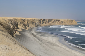 The splendid natural reserve of Paracas, Peru