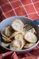 fish ball with sweetened soy garlic sauce