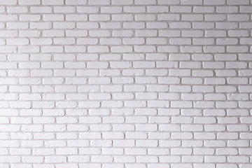 white brick wall as background