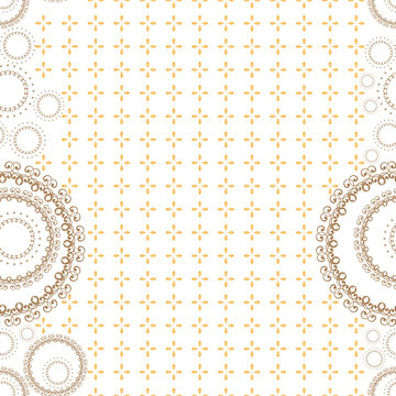 Seamless pattern for abstract plan or other image design