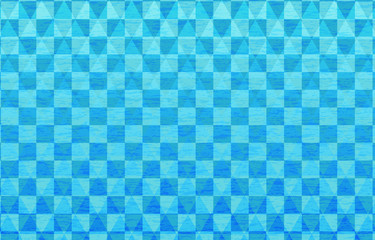 市松と鱗に掠れを重ねた和風背景