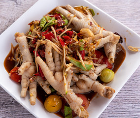 Thai Food Mixed Dishes Isaan Mix 