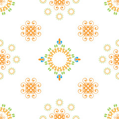 Seamless pattern for abstract plan or other image design
