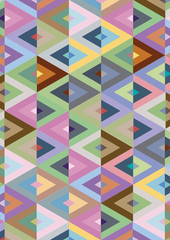 abstract geometric triangle background graphic for book cover, pattern, template or wallpaper