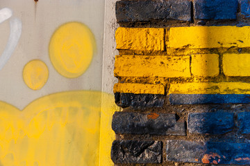 Shapes and colors in the urban landscape