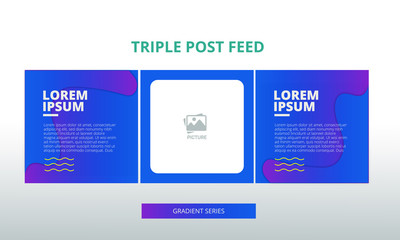 modern social media post feed, retro, instagram feed, instagram template, instagram frame, minimalist.