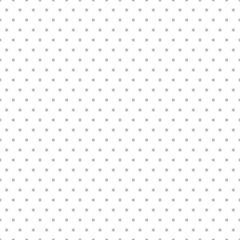 Simple seamless dotted pattern. Polka dot repeatable background. White and gray endless unusual texture