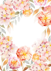 floral cute frame2