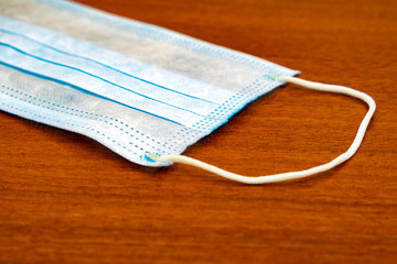 Flu Mask on the Table
