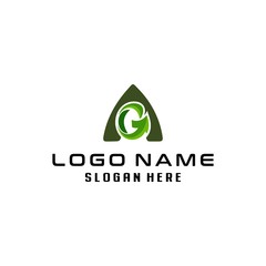 green eco logo  concept inspiration