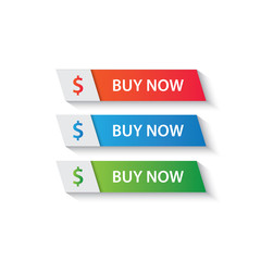buy button icon / purchase button for websites / applications