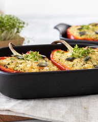 Gefüllte Paprika