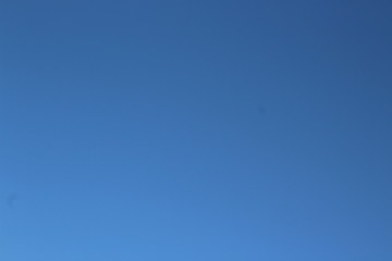 Clear blue sky