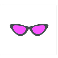 modern glasses. Illustrator for web and mobile design.