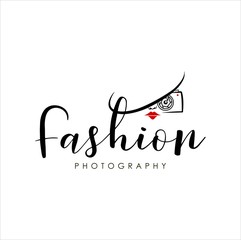 Fashion  photography logo template