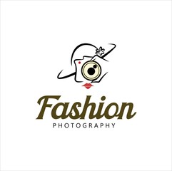 Fashion  photography logo template