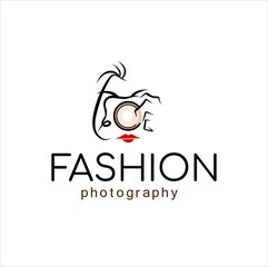 Fashion  photography logo template
