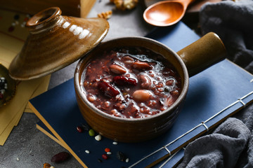 eight treasure porridge in bowl 