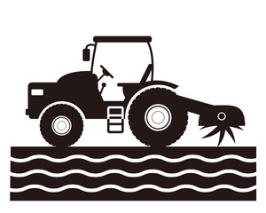 トラクター　耕運機