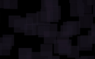 Black abstract background. Backdrop with grey squares. 3D illustration